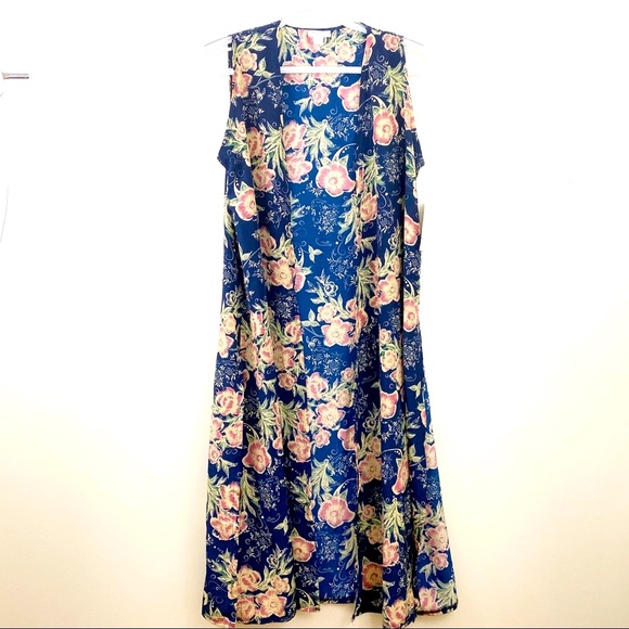 NWT LulaRoe Joy Floral Duster Size S - Picture 1 of 3